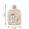 kultdog Personalized Wooden Baby Tooth Box for Girls with Comic Cat view 3