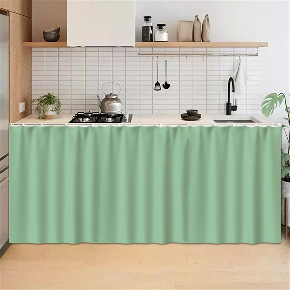 Icegrey Cabinet Curtain, Dustproof Closet Curtain, Style 6, 100 x 80 cm