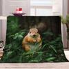 Squirrel Sherpa Fleece Blanket 220 x 240 cm view 1