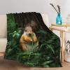 Squirrel Sherpa Fleece Blanket 220 x 240 cm view 4