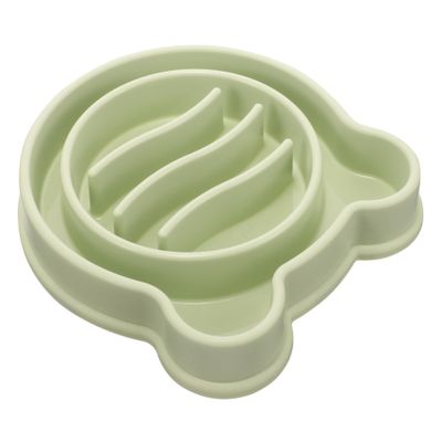 Anti-Gulp Dog Food Bowl with Slow-Feeding Insert, PP