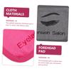 3-Pack Rectangular Forehead Pads for Eyelash Extensions, Ergonomic view 3