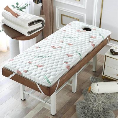 OAUKA Spa Massage Table Cover with Face Hole, Memory Foam Pad, (S) 180 x 60 x 5 cm