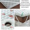 OAUKA Spa Massage Table Cover with Face Hole, Memory Foam Pad, (S) 180 x 60 x 5 cm view 2