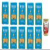 Italian Gourmet Sedanini N61 Rigata Durum Wheat Pasta, 10 x 500 g view 1