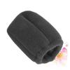 Sponge Cover for Hair Dryer, Black, Universal, Foldable view 2