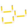 BESPORTBLE 3-Piece Platform Perch Stand for Parrots and Budgies view 1