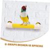 BESPORTBLE 3-Piece Platform Perch Stand for Parrots and Budgies view 2
