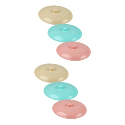 TOPBATHY 6-Pack Plastic Bedpan and Urinal Lids