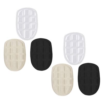 FRCOLOR 3 Pairs Self-Adhesive Soft Non-Slip Heel Pads