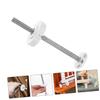 ibasenice 5-Piece Gate Spindle Rod Replacement Parts, Stainless Steel Screws for Baby and Pet Gates view 3