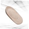 Beaupretty 2 Pairs Comfortable Heel Cushions for Women, Khaki view 3