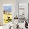 Pet-Proof Screen Door 80 x 200 cm with Zipper, Reinforced Cat Screen view 4