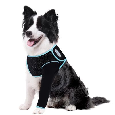 Comwish Dog Recovery Sleeve, Front Leg Protection, Size M