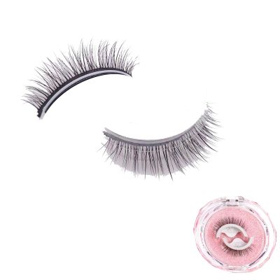 Shopbeautylust Reusable Self-Adhesive Eyelashes, Natural Look, 3 Pairs, #2
