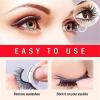Shopbeautylust Reusable Self-Adhesive Eyelashes, Natural Look, 3 Pairs, #2 view 4