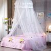GLMGBP 1.2 m Dome Mosquito Net Bed Canopy, Princess Bed Curtain, Purple view 1