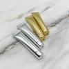 Aspire 4-Pack 0.34 oz/10 mL Empty Plastic Soft Squeeze Tubes with Twist Caps, Gold view 3