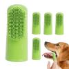 Dog Finger Toothbrush, Silicone Pet Finger Brush view 1