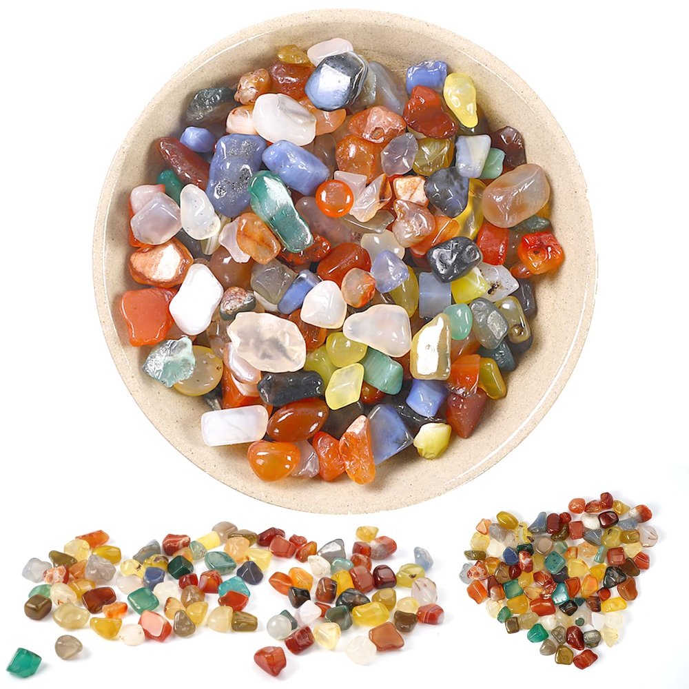 HIKPACKER 300g Mixed Agate Gemstone Set