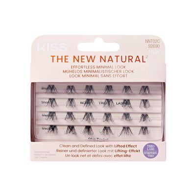 KISS The New Natural "Trio 03" False Eyelashes for a Natural Look