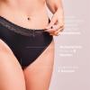 JUNO & me Comfy Slip Medium: Period Underwear for Moderate Flow, 8-Hour Leak Protection, Absorbency of 3 Tampons view 2