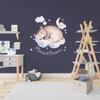 Dreamy Creatures Wall Sticker for Children's Room, Decorative Vinyl, Design: Bonny The Dreamer view 1