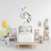 Dreamy Creatures Wall Sticker for Children's Room, Decorative Vinyl, Design: Bonny The Dreamer view 3