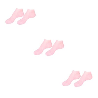 Healeved 3 Pairs Nourishing Foot Socks for Dry Feet, Moisturizing Skin Care Socks, Ankle-High