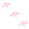 Healeved 3 Pairs Nourishing Foot Socks for Dry Feet, Moisturizing Skin Care Socks, Ankle-High view 1