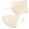 Healeved 10-Piece Natural Luffa Pads for Body Exfoliation and Bathing view 3
