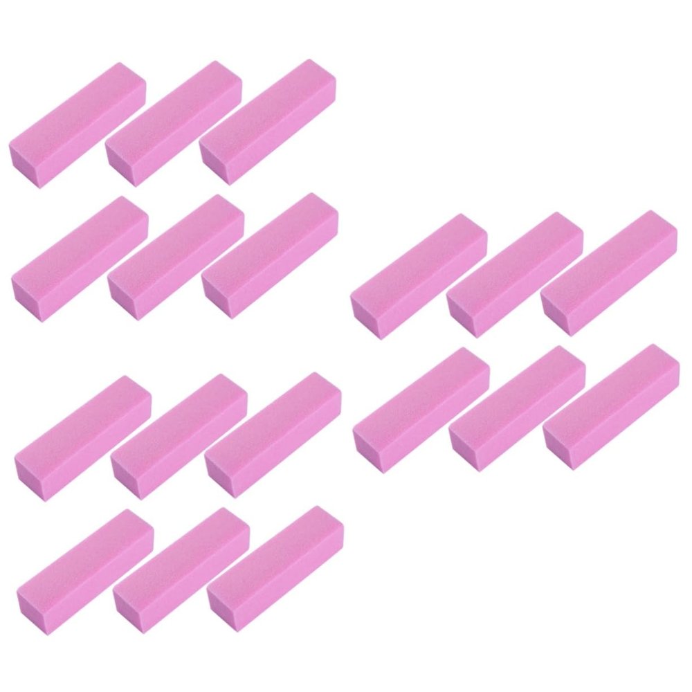 Healeved 30-Piece Manicure File and Sponge Buffer Blocks, Double-Sided Nail Buffers for Nail Art and Healthy, Strong Nails