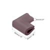 QUARKZMAN Corner Guards, 24-Pack U-Shaped Foam Safety Bumpers with Self-Adhesive Tape for Furniture and Table Edges, 55 x 35 x 8 mm, Brown view 2