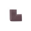 QUARKZMAN Corner Guards, 24-Pack U-Shaped Foam Safety Bumpers with Self-Adhesive Tape for Furniture and Table Edges, 55 x 35 x 8 mm, Brown view 4