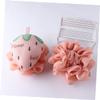 2-Piece Cartoon Shower Pouf Set, Polyester and PE Mesh view 3