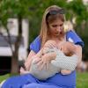 Hugsweet Cozy Cradle Nursing Arm Pillow for Newborns view 2
