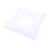 SKISUNO White Pearl Cotton Face Massage Pillow with Center Opening view 3