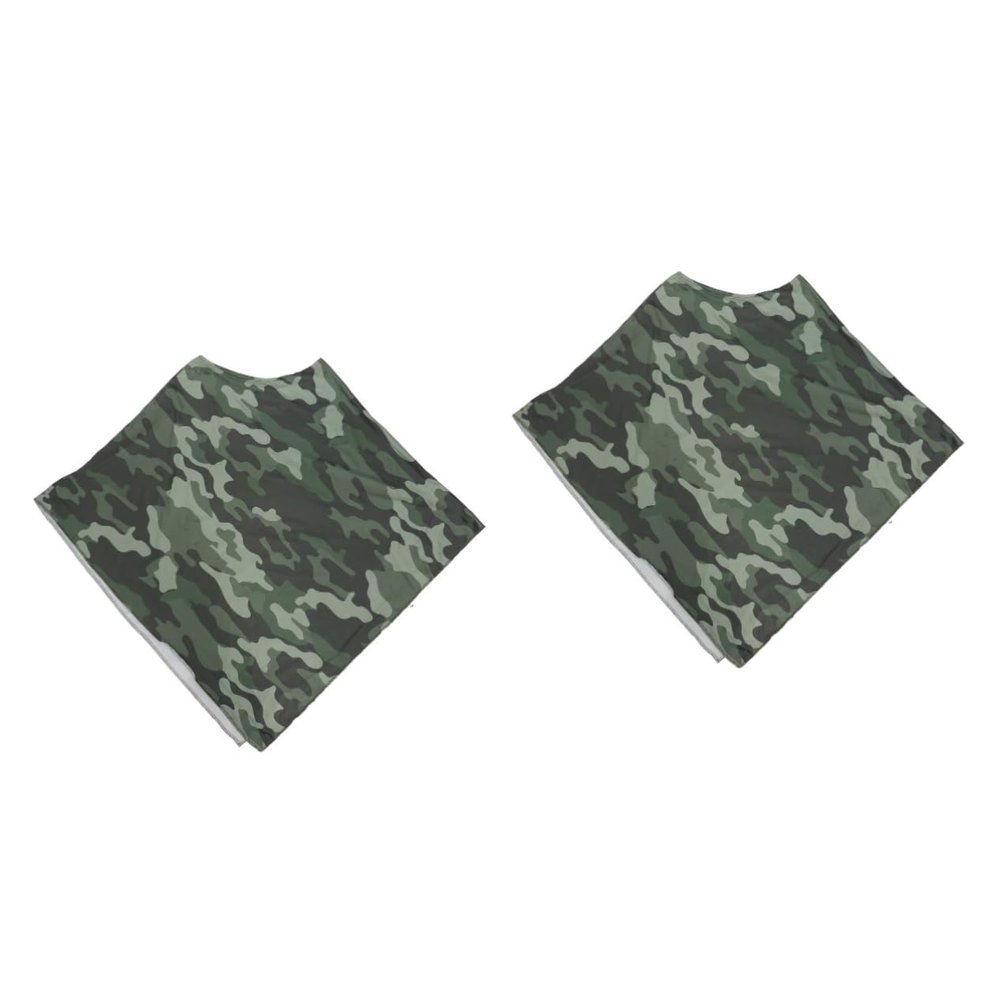 TOYANDONA 2-Pack Nursing Scarves, Stroller Covers, Easy-On Cotton, Outdoor Use, Camo Design
