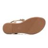 Summer Women's Flat Gladiator Sandals, Flip-Flop Crystal Flower Casual Beach Sandals (Gre: 10code) (B 7code) view 4