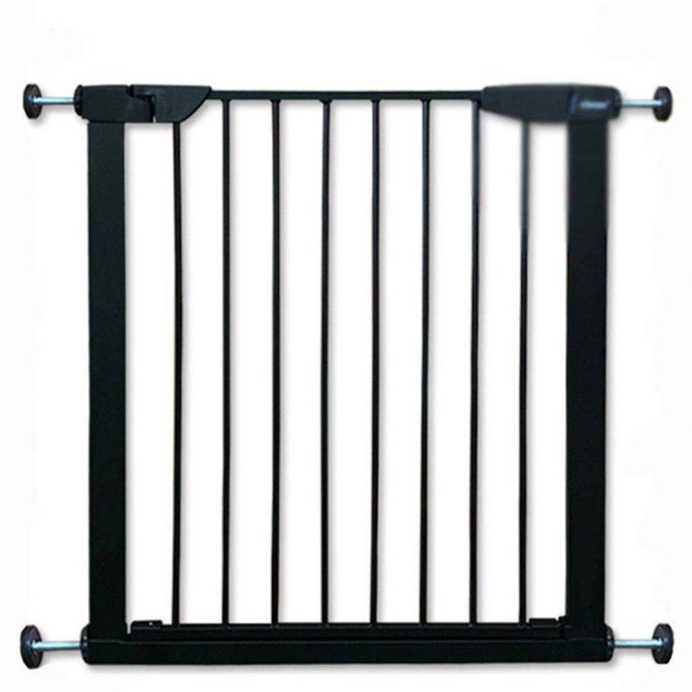 ASHILD Retractable Safety Gate, Black, 75–82 cm