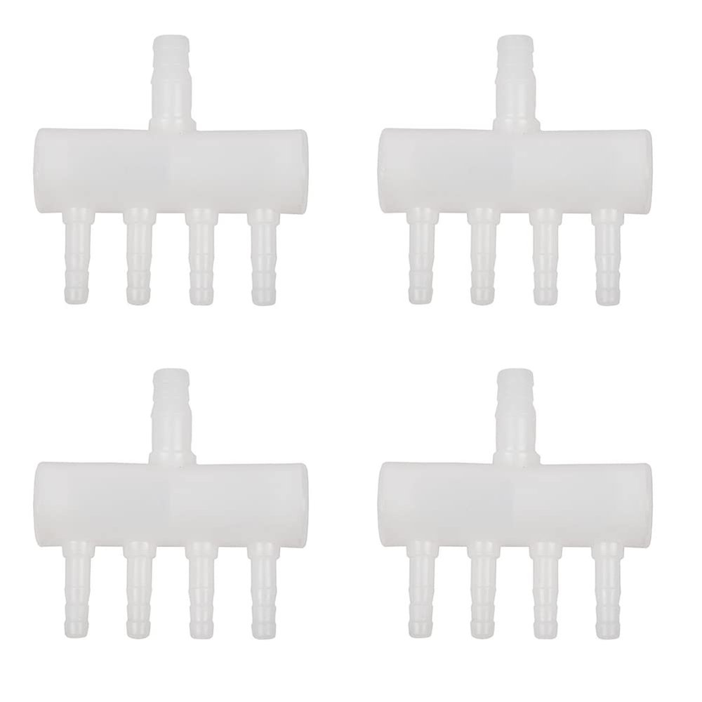 4 x Plastic Oxygen Hose for Aquariums, 4 Pieces
