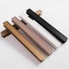 GINTON Self-Adhesive Sliding Door Handles with Backplate, White view 4
