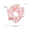 2-Piece Synthetic Silk Scrunchies for Women, Grape Purple view 3