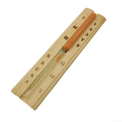 15-Minute Wooden Sauna Sand Timer