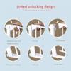 ASHILD Extra-Wide Retractable Baby Gate for Doors and Indoor Stairs view 2