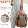 PETCUTE Space Capsule Pet Backpack for Cats and Small Dogs view 4