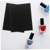 French Manicure Stencils, 4 Sheets, Black Nail Strips view 4