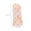 MAGICLULU Reusable Women's Cloth Menstrual Pads, Washable Organic Cotton, Highly Absorbent, 5-Pack view 2