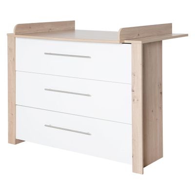 roba Malo Changing Dresser with Removable Changing Top, 3 Drawers