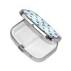 Square Mini Pill Box with Parisian Dachshund Print view 2